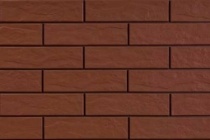 Клинкерная фасадная плитка CERRAD rustico burgund 245*65*6.5 мм