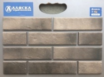 Фасадная термопанель рядовая ЭППС Аляска "Retro brick pepper" 1050*620 мм